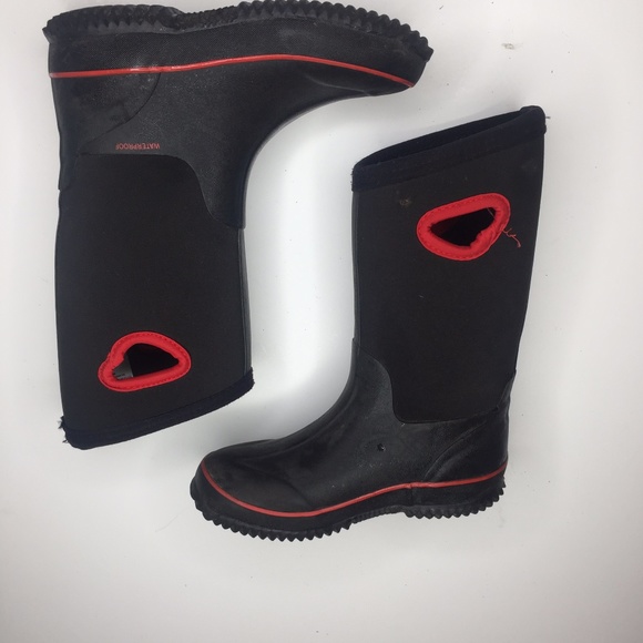 Neoprene Pull Up Boots Black 